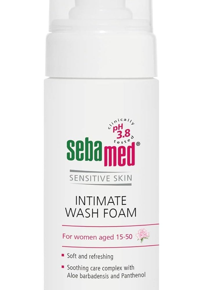 Sebamed Intimate Wash Foam for Women, 150 ml - pH 3.8, Soothing Care with Aloe and Panthenol - Image 2